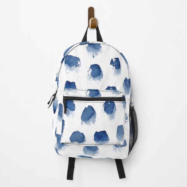 Item preview, Cute blue brush strokes pattern designed and sold by bubblediva.