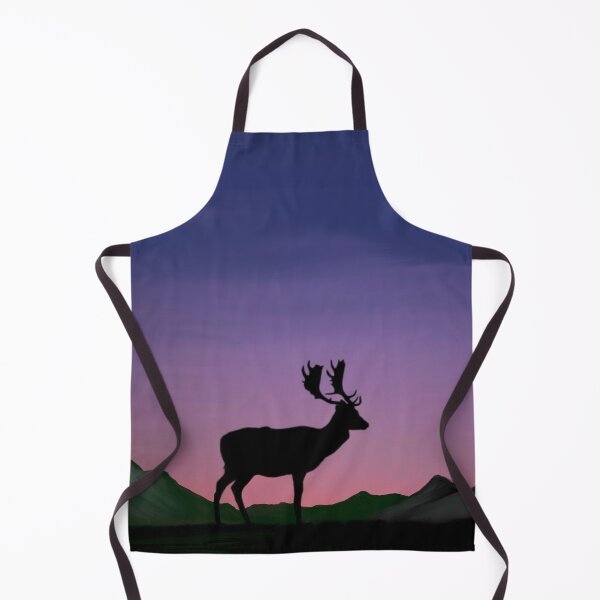 Item preview, Silhouette stag at dusk designed and sold by Diane Hunter Art.
