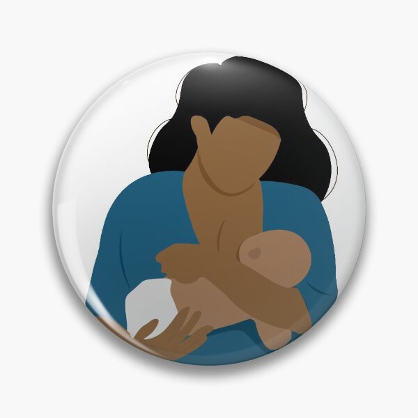 Item preview, Mother feeding a baby. Breastfeeding illustration designed and sold by Eshka.