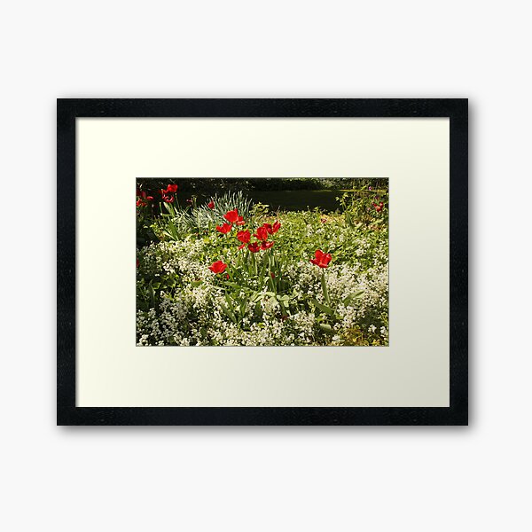 Item preview, Garden of Red Tulips designed and sold by Wendy Sinclair.