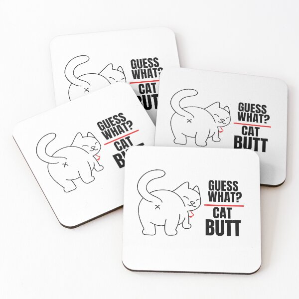 Item preview, Guess What? Cat Butt designed and sold by eakkung.