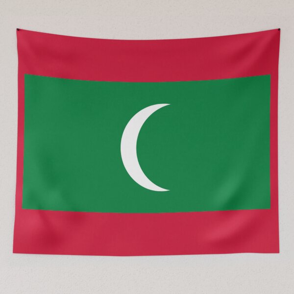 Item preview, Maldives flag designed and sold by P-I-R.