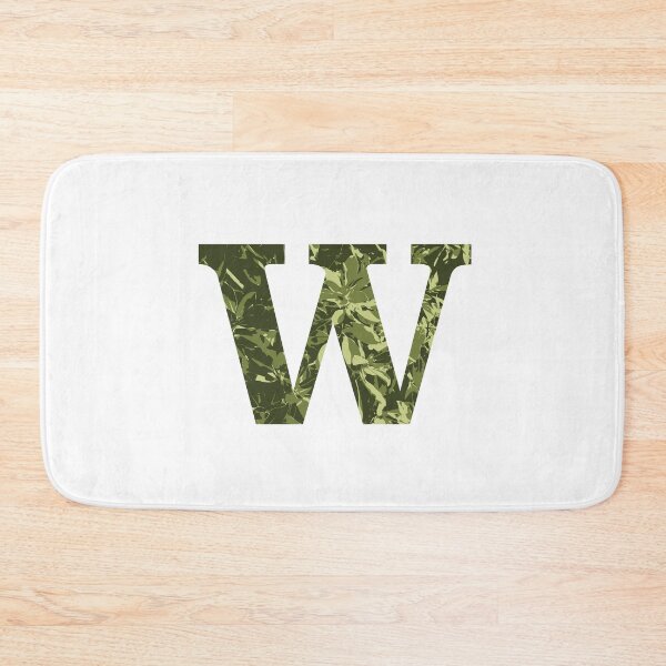 Item preview, a alphabet letter W monogram designed and sold by patternsplus.