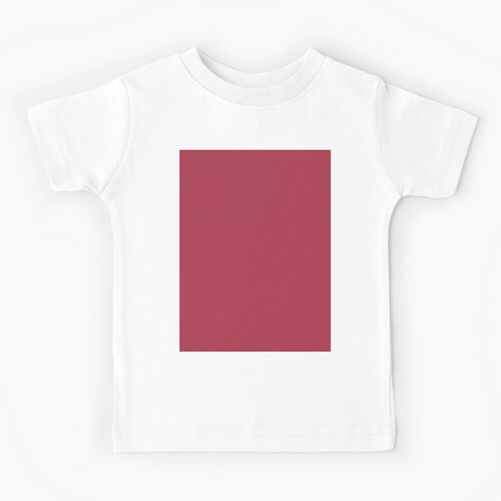 "Alluring Red Solid Color Pairs To Sherwin Williams Cherries Jubilee SW 6861" Kids TShirt by