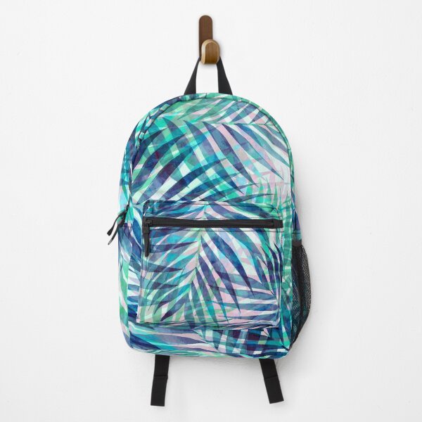 Item preview, Palm Leaves - Indigo Green designed and sold by SilverPegasus.