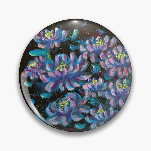 Item preview, Space flowers painting designed and sold by Misschemical.