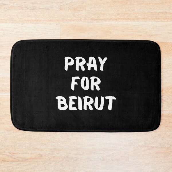 Item preview, Pray for beirut quote Tragedy explosion in Lebanon designed and sold by OneTimeEngineer.