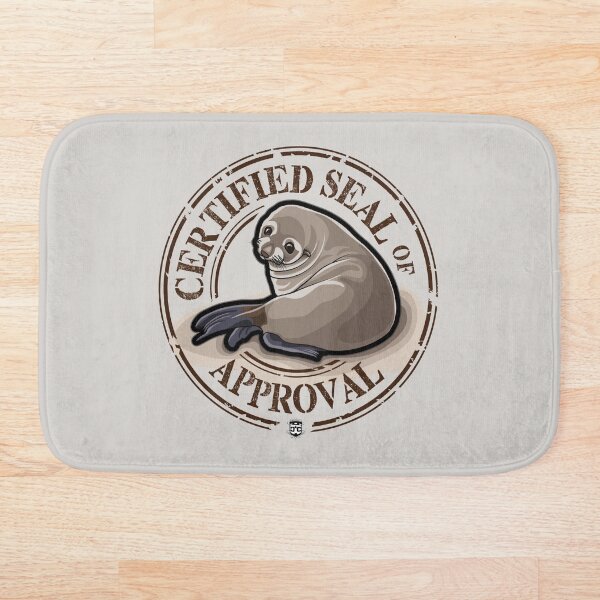 Seal of Approval Bath Mat