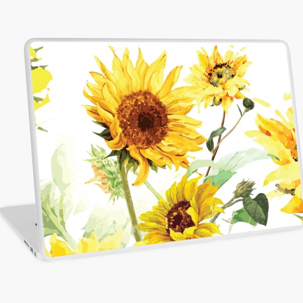 Aperçu de l'œuvre Aquarelle Tournesol 10 créée et vendue par B & K     Store.