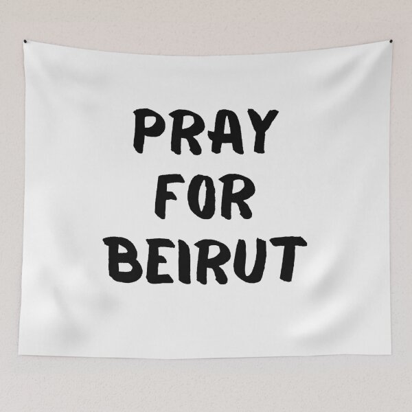 Item preview, Pray for beirut  designed and sold by OneTimeEngineer.