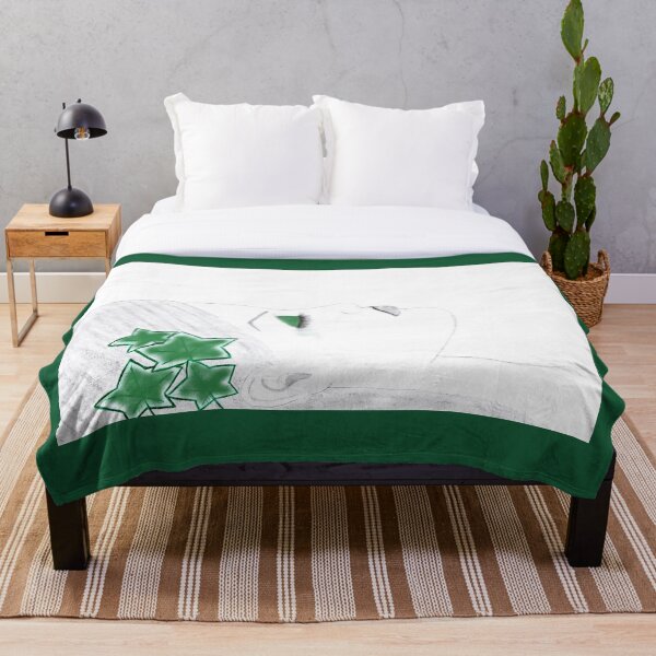 Poison ivy Throw Blanket