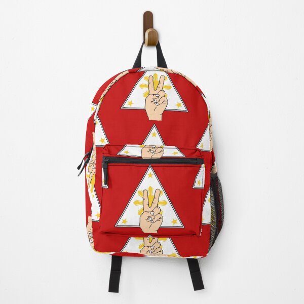 Item preview, PEACE 3 STARS AND A SUN FILIPINO RED designed and sold by aydapadi.