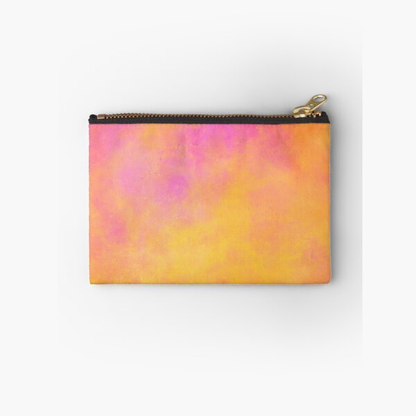 Item preview, Abstract Yellow Pink Orange Tie Dye Pattern Art  designed and sold by basselelkadi.