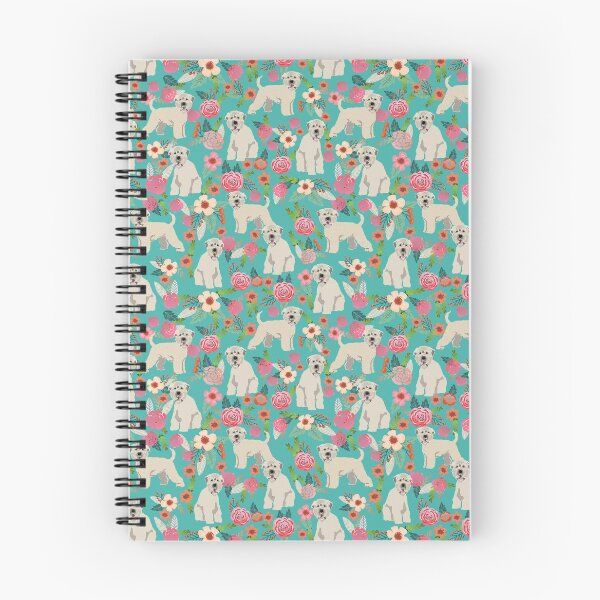 Item preview, irish wheaten terrier dogs floral pattern - vintage florals, doggo, wheaten terrier, soft coated wheaten terrier designed and sold by PetFriendly.