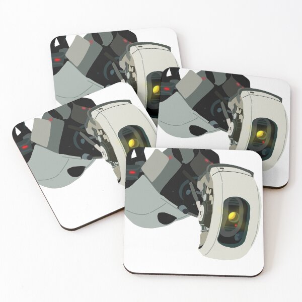 GLaDOS Coasters (Set of 4)