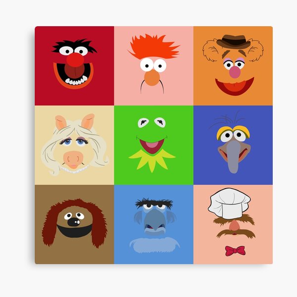 Muppets Canvas Print