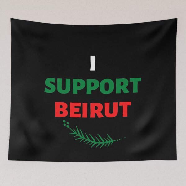Item preview, Pray for beirut quote Tragedy explosion in Lebanon designed and sold by OneTimeEngineer.
