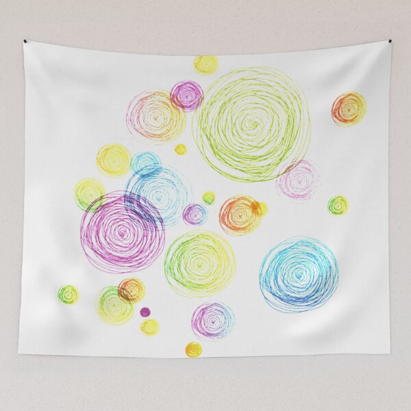 Item preview, Bubbles in Pencil Colors designed and sold by Designs By Creation.