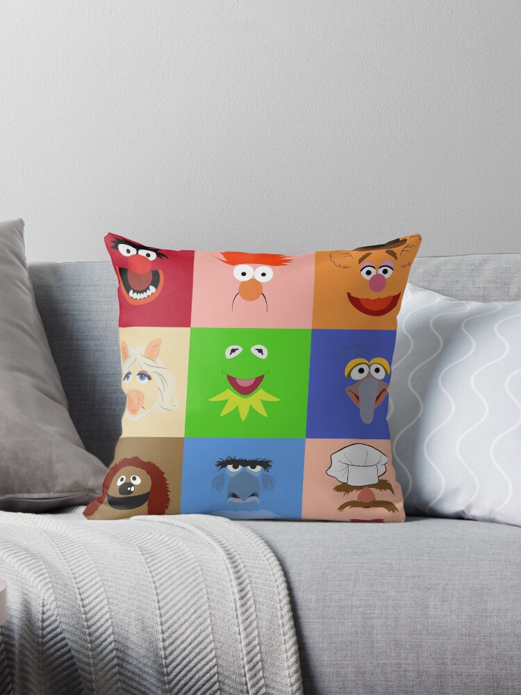 Thumbnail 1 of 4, Pillow, Muppets designed and sold by geekartistry.