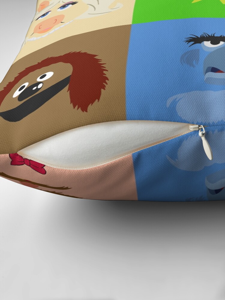 Thumbnail 2 of 4, Pillow, Muppets designed and sold by geekartistry.