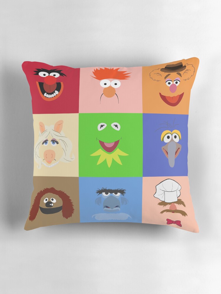 Thumbnail 3 of 4, Pillow, Muppets designed and sold by geekartistry.