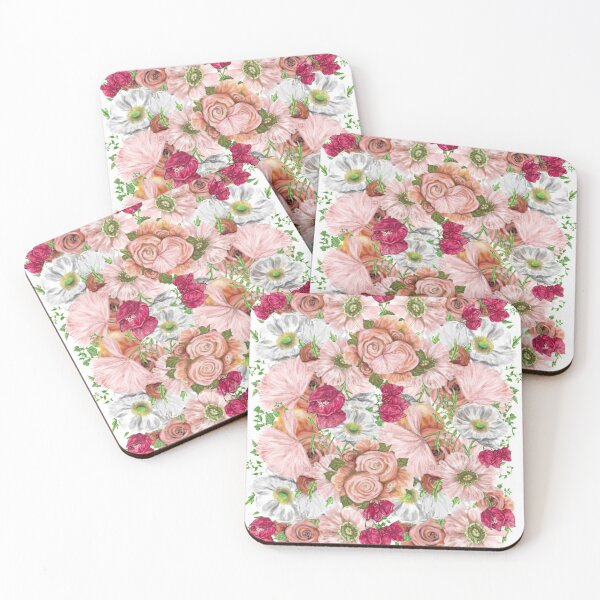 Item preview, Roses and Poppies Inspiration  designed and sold by Cherie Roe Dirksen.