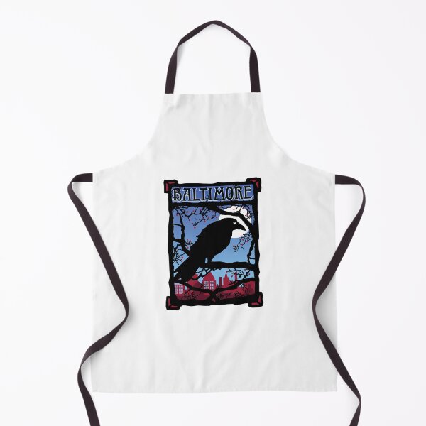 Item preview, Baltimore Raven Retro Poster Design designed and sold by penandinkdesign.
