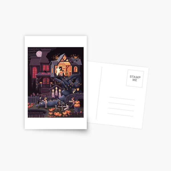 Scene #35: 'Pumpkins' Postcard