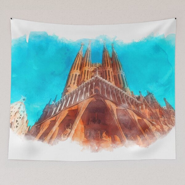 Item preview, Barcelona, Sagrada Familia designed and sold by AM FineArtPrints.
