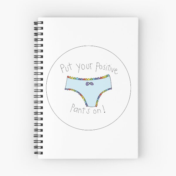 Item preview, Put Your Positive Pants On (rainbow) designed and sold by Finecitydesigns.