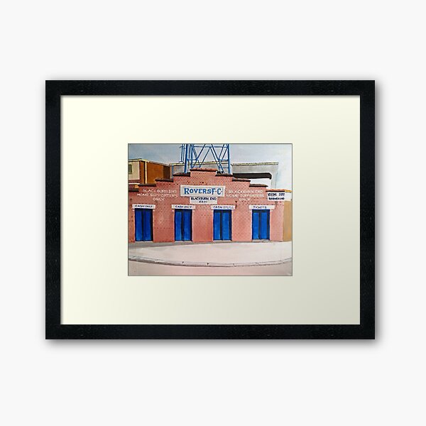 Blackburn Rovers - Ewood Park Framed Art Print