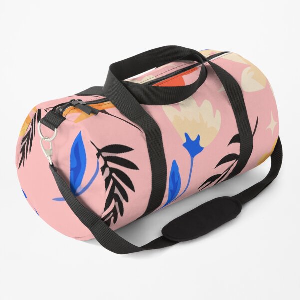 Floral Pattern Concept Duffle Bag