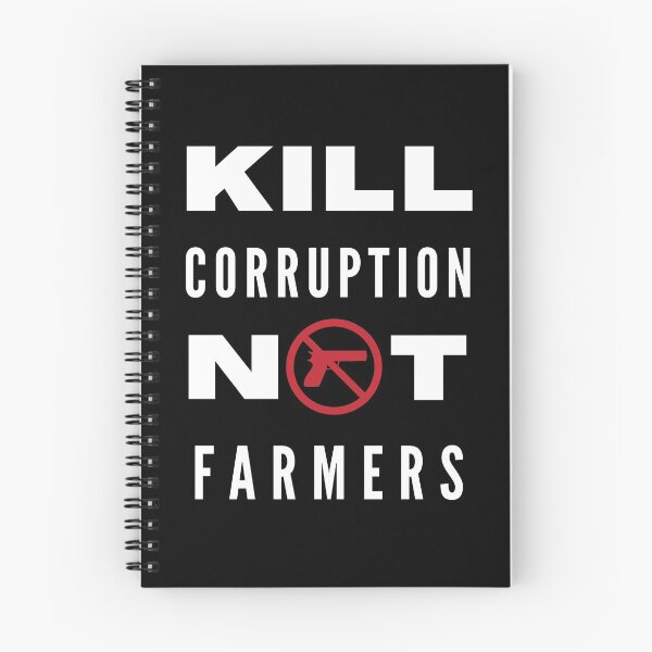 Item preview, South Africa Kill Corruption Not Farmers designed and sold by Josephines-ZA.