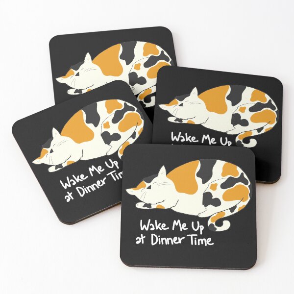 Item preview, Wake me up at dinner time (white lettering) designed and sold by Lilicko.