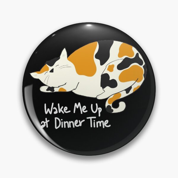 Item preview, Wake me up at dinner time (white lettering) designed and sold by Lilicko.