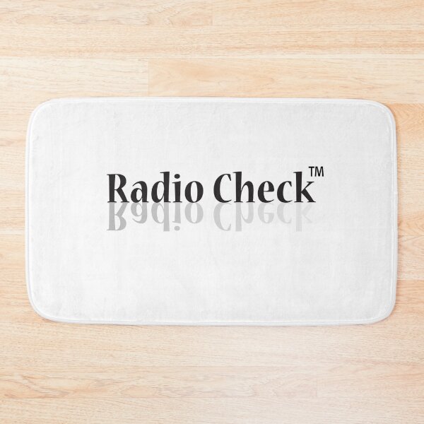 Item preview, Radio Check logo designed and sold by YA45 Store.