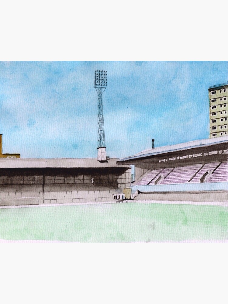 Póster Artístico West Ham Upton Park - Diseño Retro John Lyall Gates