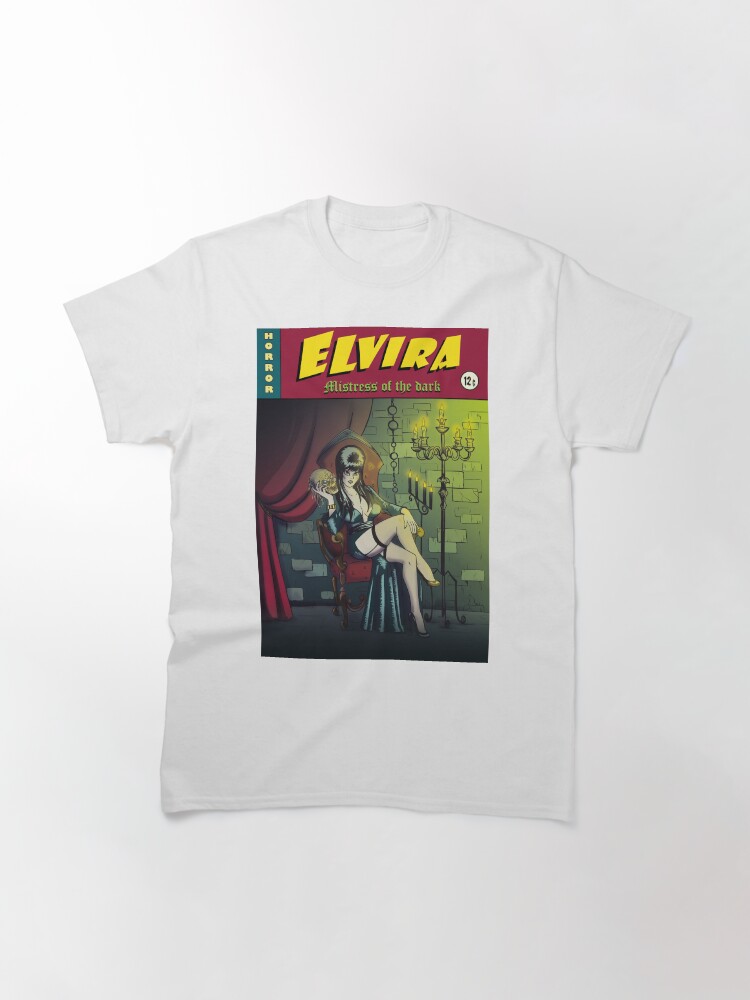 T-shirt classique ''Illustration "contes de la crypte" Elvira mistress of the dark' : autre vue