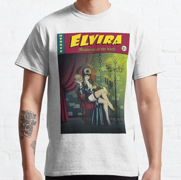 Illustration "contes de la crypte" Elvira mistress of the dark T-shirt classique