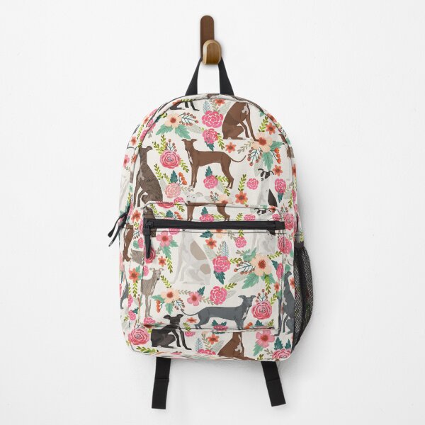 Artikelvorschau, italian greyhound dog floral - vintage florals, floral pet, cute dog, whippet, italian greyhound, greyhound entworfen und verkauft von PetFriendly.
