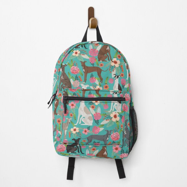 Artikelvorschau, italian greyhound dog floral - vintage florals, floral pet, cute dog, whippet, italian greyhound, greyhound entworfen und verkauft von PetFriendly.