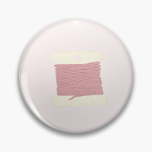 Item preview, Pink embroidery thread bobbin designed and sold by pinkfridgebr.