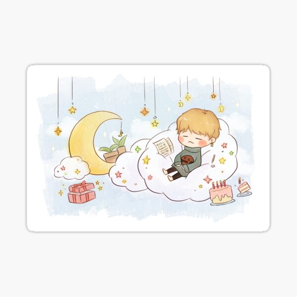 BTS: Yoongi's Birthday Art 2019 Sticker