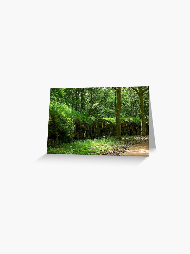 Thumbnail 1 of 2, Greeting Card, Wooded banks designed and sold by steppeland.