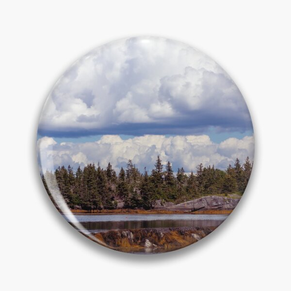 Item preview, Wooded island off the coast of Nova Scotia designed and sold by kenmo.