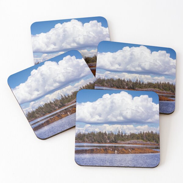 Item preview, Wooded island off the coast of Nova Scotia designed and sold by kenmo.