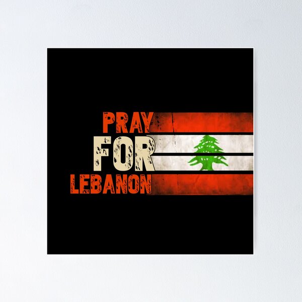 Item preview, Pray for lebanon designed and sold by TopDesignArt.