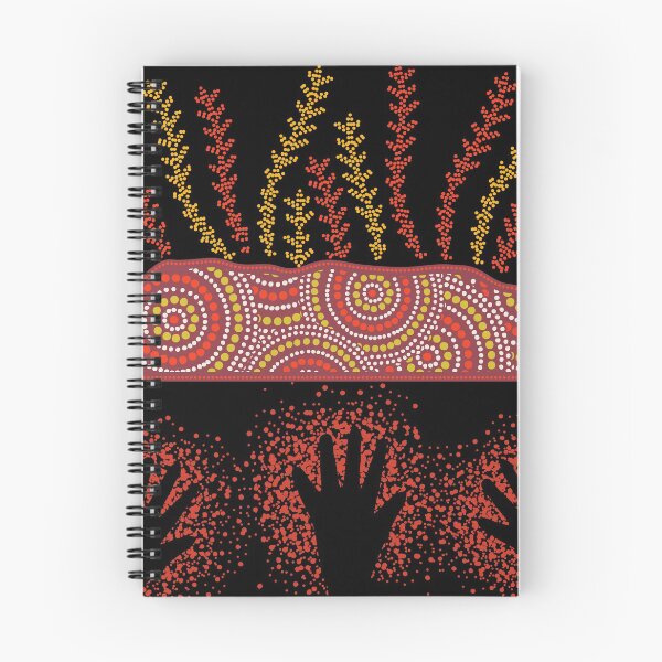Aperçu de l'œuvre Superbe art aborigène à pois créée et vendue par Pris25.