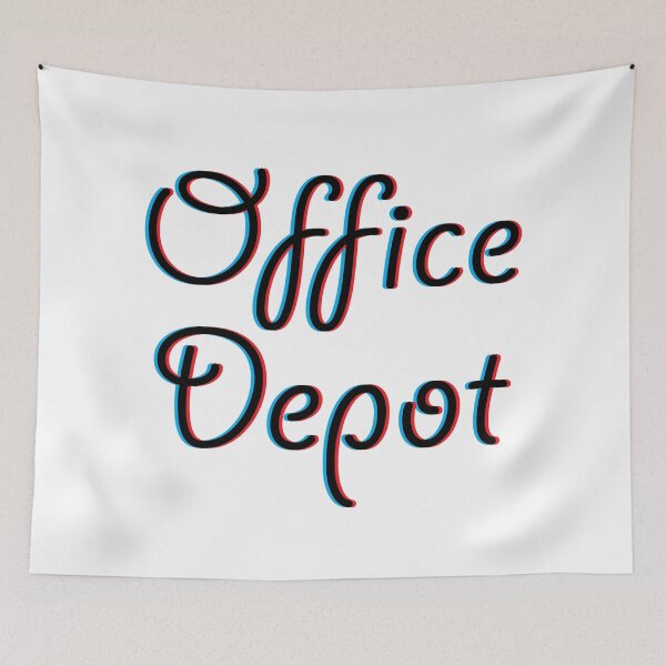 Item preview, Office Depot Anaglyphic Design designed and sold by grofith22.