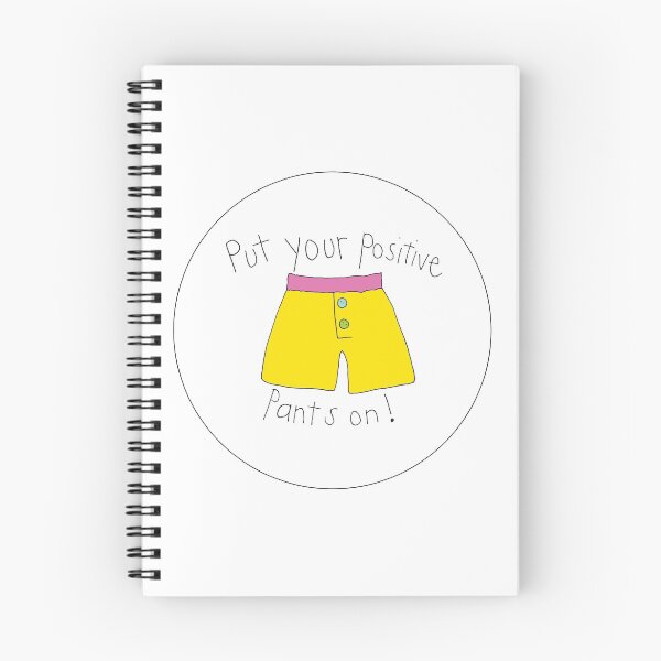 Item preview, Put Your Positive Pants On (boxers) designed and sold by Finecitydesigns.